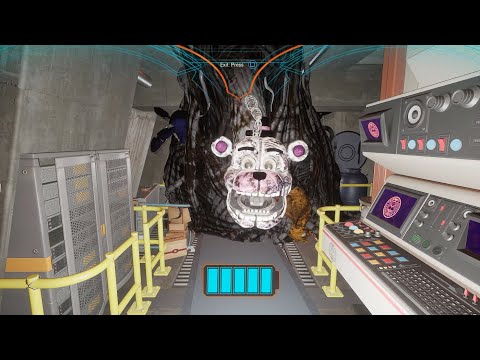 What if you hide in Freddy with Blob chasing you? - Five Nights at Freddy's: Security Breach