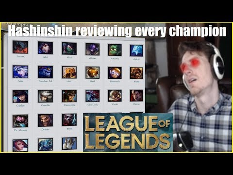 Hashinshin: DECIDING WHICH CHAMPS MAKE IT TO LEAGUE OF LEGENDS 2!
