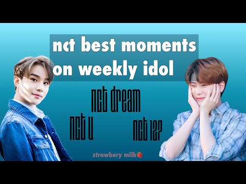 nct best moments on weekly idol (eng sub)