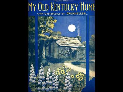 Alma Gluck - My Old Kentucky Home 1916 Kentucky State Song