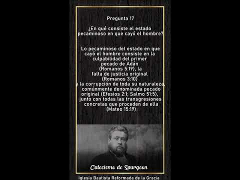 17.¿En que  consiste el estado pecaminoso en que cayo el hombre?