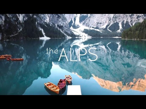 Um belo passeio virtual pela cordilheira dos Alpes