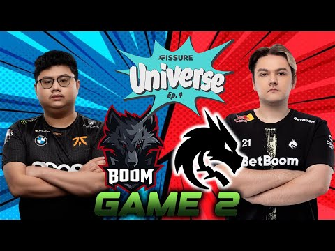 BOOM ESPORTS VS TEAM SPIRIT GAME 2 / FISSURE UNIVERSE EPISODE 4