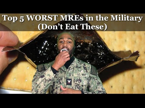 Top 5 WORST MREs in the Military (Don’t Eat These)