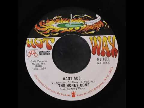 The Honey Cone - Want Ads   (1971)