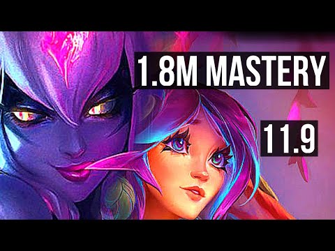 EVELYNN vs LILLIA (JUNGLE) | 10/1/6, 1600+ games, 1.8M mastery, Godlike | EUW Diamond | v11.9