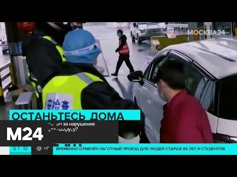 Что грозит россиянам за нарушение карантина - Москва 24