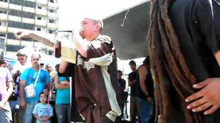 la calle records rapeando en el tianguis cultural de guanatos,...jalisco...mexico cabrones!!!!