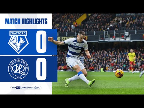 STALEMATE IN HERTFORDSHIRE | Match Highlights | Watford 0-0 QPR