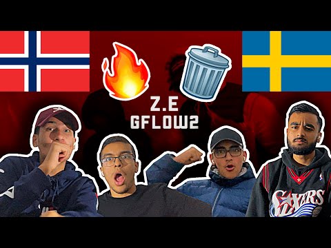 Norwegians React To (Swedish Rap) Reacting Til Z.e - GFlow2 {officiell musikvideo} (REACTION)