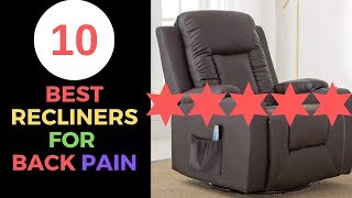 Best Recliner For Back Pain | 10 Best Recliners For Back Pain 2019