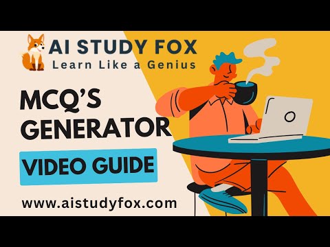 MCQs Generator- AI Study Fox