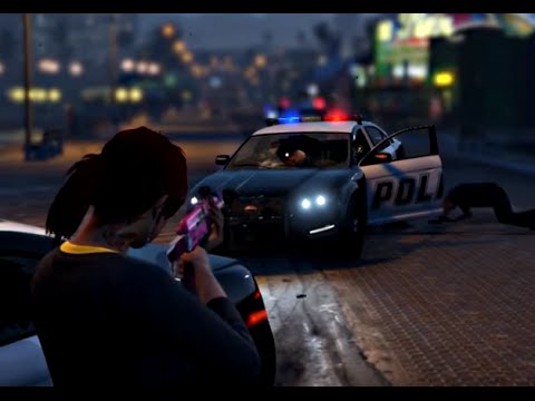 GTA ONLINE S1 E15: ALL THOSE COPS THOUGH!!!!!! GRAND THEFT AUTO ONLINE.
