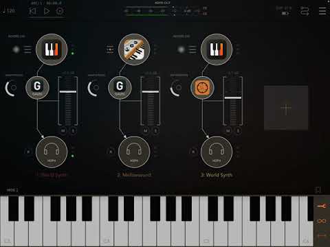 Trying Out Gauss Using AUM, Mellowsound, and Taqsim World Synth