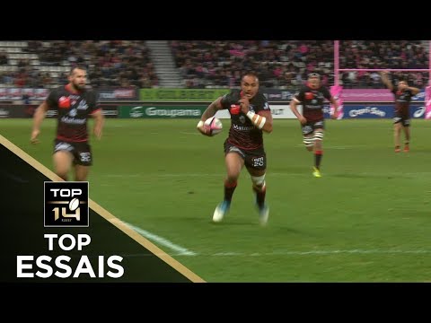 TOP Essais de la J16 – TOP 14 – Saison 2018/2019