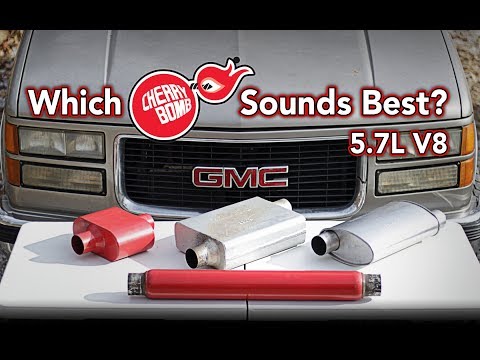 Comparing four Cherry Bomb® mufflers on my GMC Yukon - Sound Test 5.7L V8