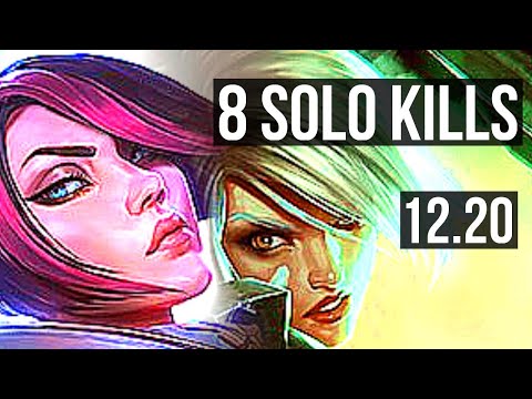 FIORA vs RIVEN (TOP) | 8 solo kills, 700+ games, Legendary, 14/3/4 | EUW Master | 12.20
