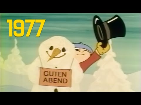 Werbung von 1977 - ZDF Mainzelmännchen 1/2 (27.10.1977)