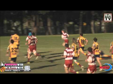 2014 NHRU Round 16 Premier 1 Highlights - Newcastle University v Lake Macquarie