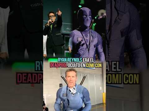 Ryan Reynolds se infiltró en la cómic con para salir en avengers Doomsday #marvel #deadpool