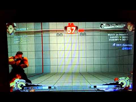 Super street fighter 4:AE,XBL casual match