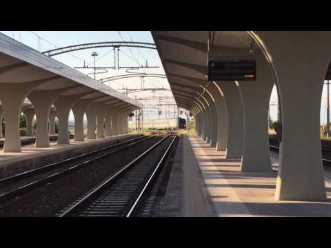 Arrivo nella stazione di Cosenza del treno regionale 3692 “Reggio Calabria C.le - Cosenza”