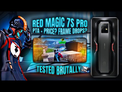 Redmagic 7 pro pubg test 2025 🔥🥵 | redmagic 7s pro pubg mobile/bgmi test graphics | price | 120fps.