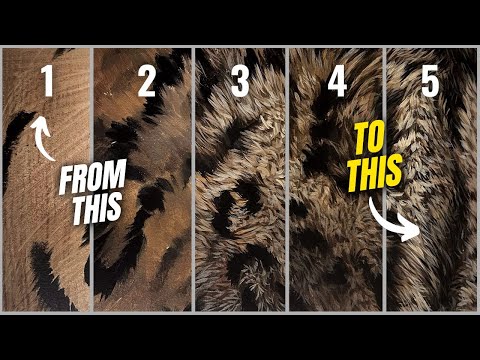 How to Paint Realistic Fur | My Simple 5 Step Process