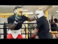LEAKED VIDEO - HASIM RAHMAN JR HANDLING JAKE PAUL IN SPARRING - WALKS HIM DOWN & CLOBBERS HIM