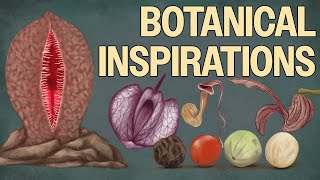 Nature inspiration with botanical illustrations