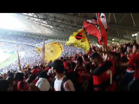 TORCIDA DO FLAMENGO CALANDO MINEIRÃO CONTRA CRUZEIRO