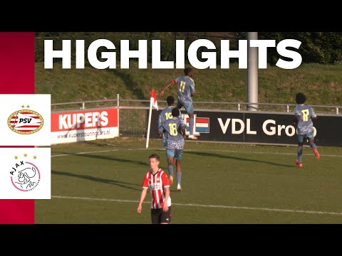 This goal from Pharrel Nash is a MUST SEE! 🫨 | Highlights PSV O17 - Ajax O17