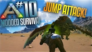 Ark Modded Survival - Ep 10 -  Ark Advanced 20K Torpor X Tranq Dart 30cc (Ark Valhalla Gameplay)