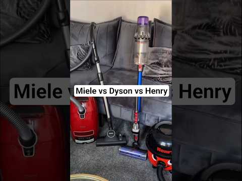 Miele vs Dyson vs Henry Vacuum