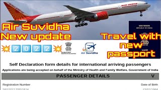 Air suvidha registration| new update for travel with renewed passport| I Love Dubai Tips&amp;more