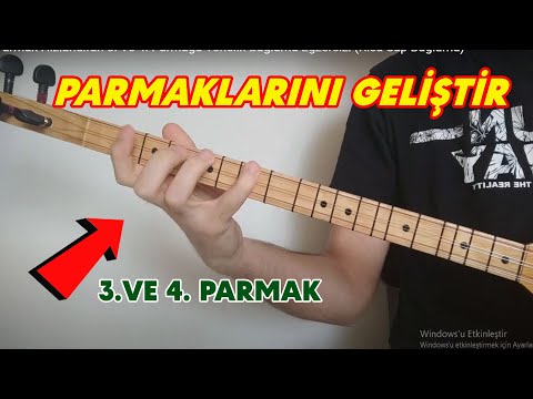 Parmak Hızlandıran 3. Ve 4. Parmağa Yönelik Bağlama Egzersizi - 1
