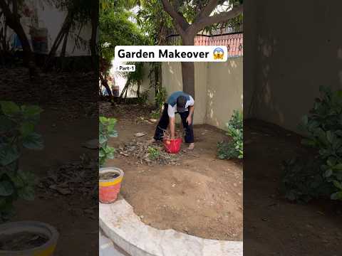 Maine kiya GARDEN ka * Makeover* 😱 | diy at home | part-1 @Param_aedy #shorts #shortsfeed
