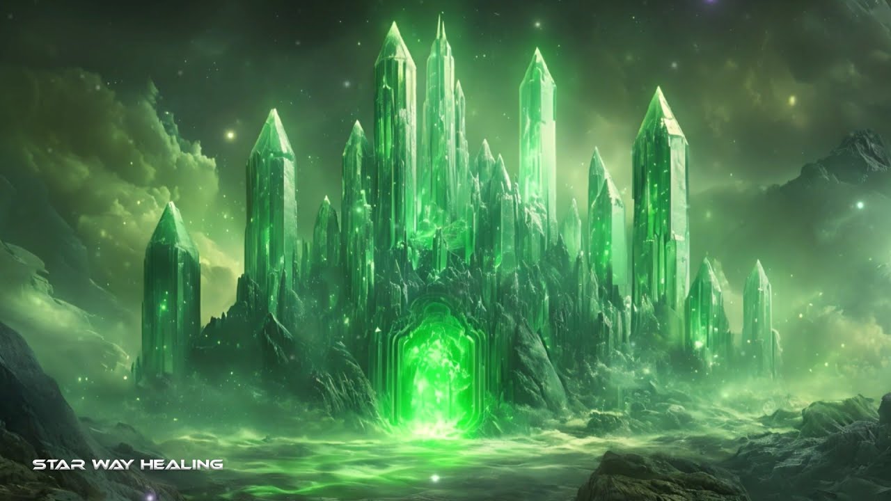 528Hz JADE HEALING TEMPLE • WHOLE BODY REGENERATION • REIKI