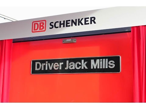 Naming Ceremony of DB 90036 'Driver Jack Mills' at Crewe Station 2/12/2014