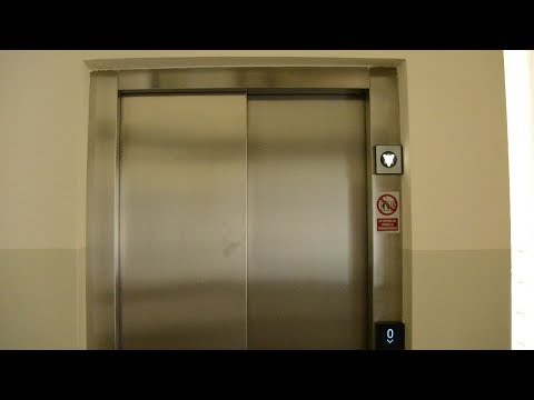 Brand new 2017 Thyssenkrupp MRL traction elevator @ Cafova ulica 6, Maribor, Slovenia