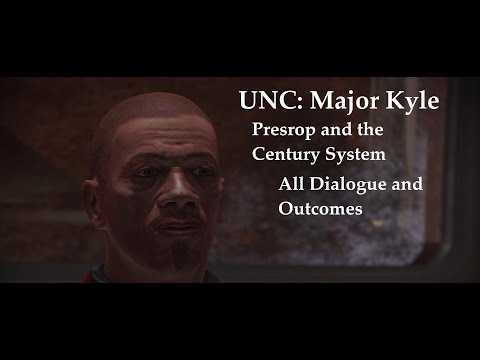 Major Kyle - Ruthless-Centric - All Dialogue - Mass Effect 1: Legendary Edition