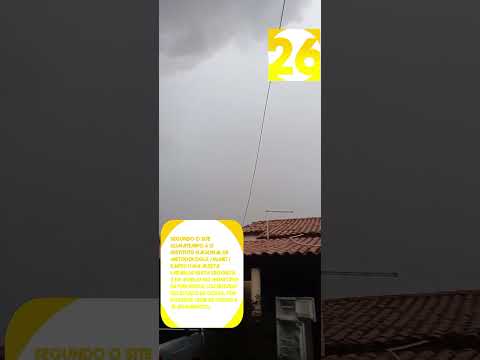 [URGENTE] ALERTA LARANJA EM FORMOSA GOIÁS