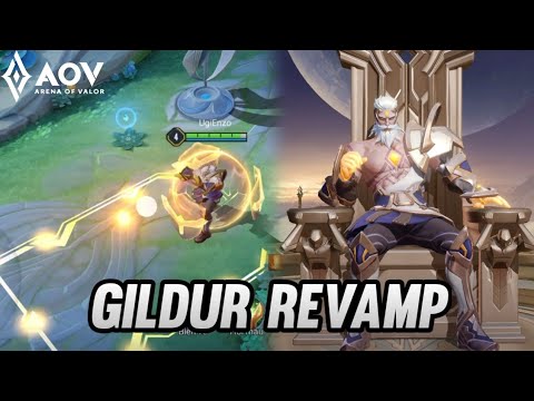 AoV : GILDUR REVAMP - ARENA OF VALOR | LIÊNQUÂNMOBILE | ROV