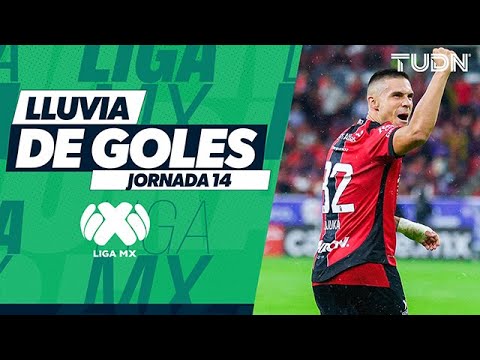 ¡LLUVIA DE GOLES! ⚽️ ☔ Los goles de la Jornada 14 del Apertura 2025 | TUDN