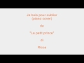 Je bois pour oublier - Le petit prince (R. Cocciante ...