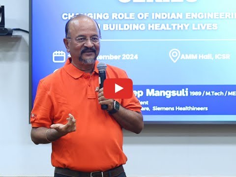 Changing Role of Indian engineering in building healthy lives