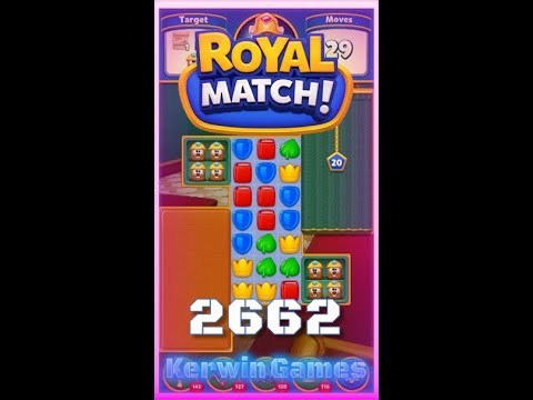 Royal Match Level 2662 - No Boosters Gameplay