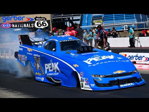 2024 NHRA Route 66 Nationals | Funny Car Eliminations | Chicago, IL