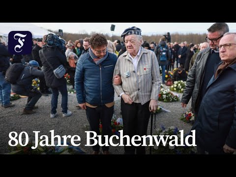 Weimar commemorates the liberation of Buchenwald concentration camp