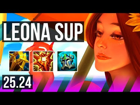 LEONA & Samira vs THRESH & Kalista (SUP) | Perfect KDA: 4/0/21 | EUW Master | 25.24